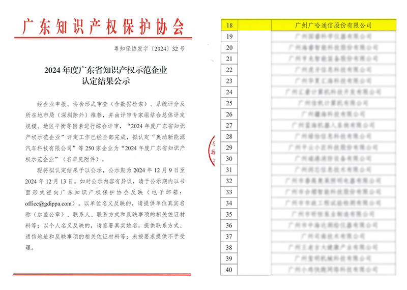 广哈通信入选“广东省知识产权示范企业”名单.jpg